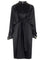 Loewe Satin Midi Dress - Black