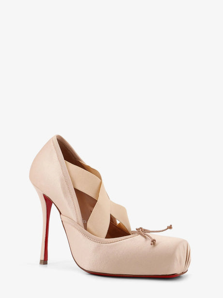 Christian Louboutin Cassia Nodo satin pumps - Blush