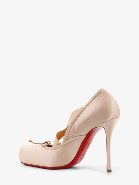 Christian Louboutin Cassia Nodo satin pumps - Blush