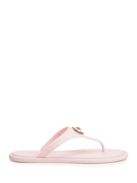 Versace Rubber Slides - Rose