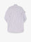 Balenciaga Tucked Sleeve striped cotton shirt - White/Blue