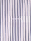 Balenciaga Tucked Sleeve striped cotton shirt - White/Blue