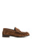 Saint Laurent Le Loafer Moccasin In Suede - Brown