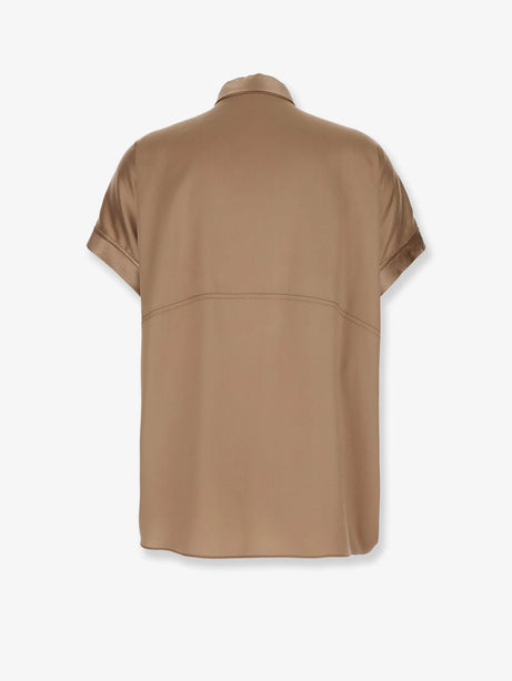 Brunello Cucinelli Silk blend shirt - Pralines