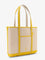 Polo Ralph Lauren Canvas shoulder bag with embroidered logo on the front - Ecruracingyellow