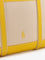 Polo Ralph Lauren Canvas shoulder bag with embroidered logo on the front - Ecruracingyellow