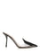 AlaïA Leather And Pvc Mule - Black