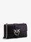 Pinko Love One leather crossbody bag - Nero