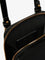 Pinko Leather smartphone case with metal Love Birds logo - Nero