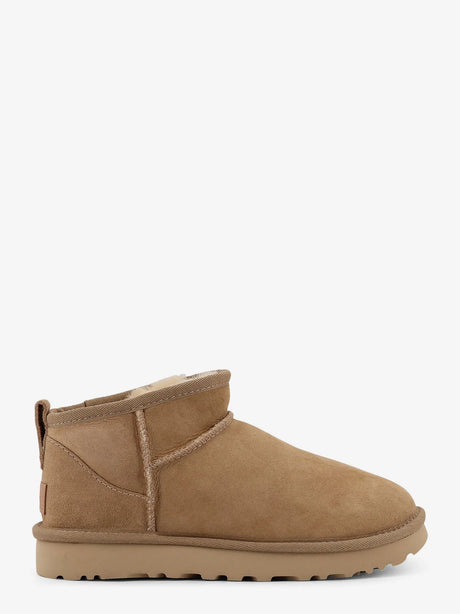 Ugg Classic Ultra Mini suede ankle boots - Sand