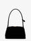 Alaia Le Bouledogue nubuck shoulder bag - Noir