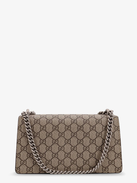 Gucci Dionysus Medium GG Supreme Fabric crossbody bag - Bei Ebo Taupe Blk Di