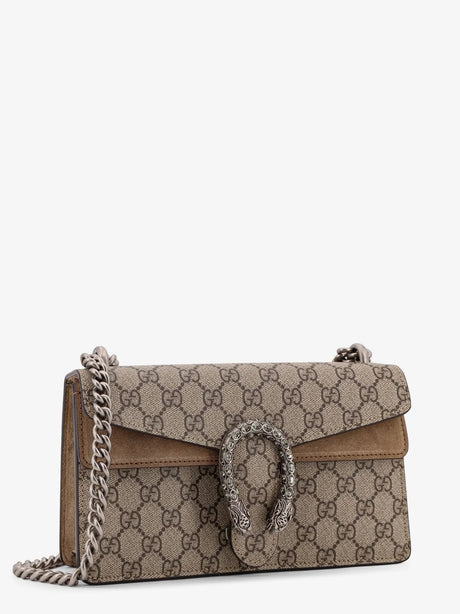 Gucci Dionysus Medium GG Supreme Fabric crossbody bag - Bei Ebo Taupe Blk Di