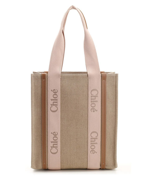 Chloe' 'Woody' Bag - Beige