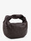 Bottega Veneta Jodie Small leather handbag with Intrecciato motif - Fondant-Gold