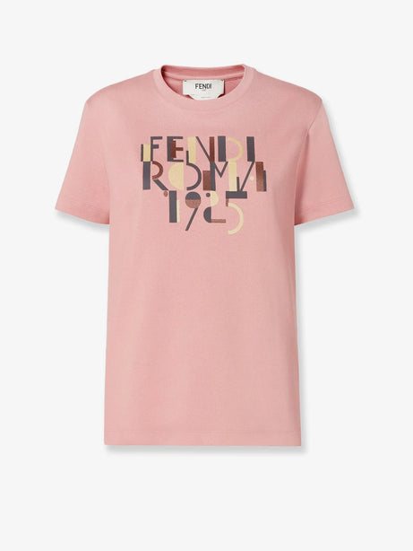 Fendi Cotton T-shirt - Blush
