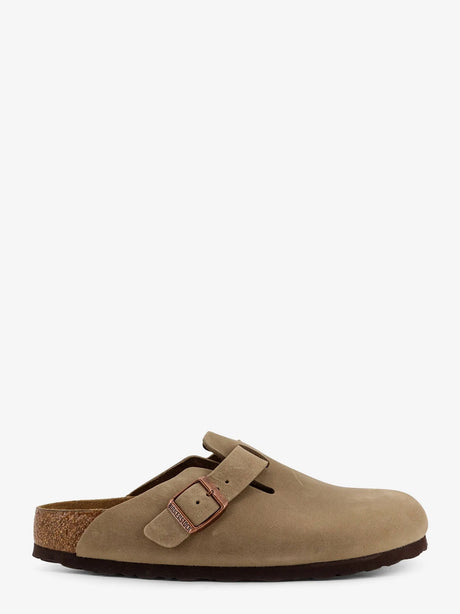 Birkenstock Boston BS leather mule - Tabacco Brown