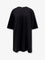 Toteme Relaxed Tee lyocell and cotton short dress - Black
