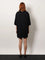Toteme Relaxed Tee lyocell and cotton short dress - Black