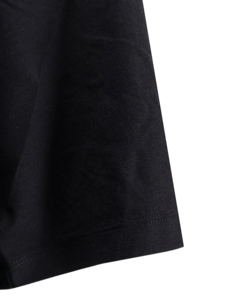 Toteme Relaxed Tee lyocell and cotton short dress - Black