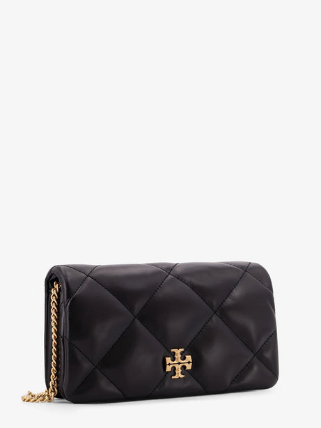 Tory Burch Kira quilted leather crossbody bag - Black