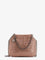 Stella Mccartney Falabella Mini mesh and crystal crossbody bag - Light Peach