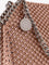 Stella Mccartney Falabella Mini mesh and crystal crossbody bag - Light Peach