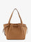 Tory Burch Romy Pebbled leather tote shoulder bag - Tiramisu