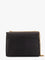 Pinko Leather shoulder bag with metal love birds buckle - Nero