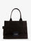 Marc Jacobs Canvas shopping bag with frontal logo - Black
