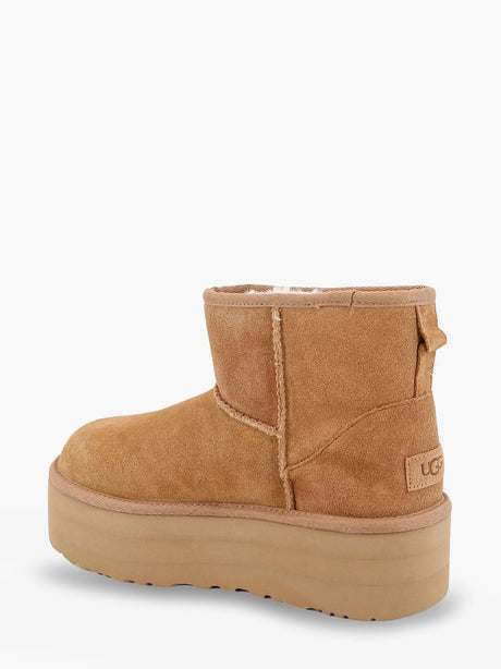 Ugg Classic Mini Platform suede ankle boots - Chestunt