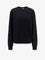 Saint Laurent Certified cotton sweatshirt with Cassandre embroidery - Noir
