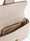Pinko Love one mini leather shoulder bag - Bianco