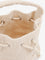 Tory Burch T Monogram Terry Mini canvas bucket bag - New Ivory