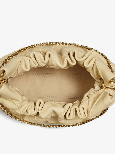 Tory Burch Fleming Mini Hobo Bag - Vanilla Soft Serve