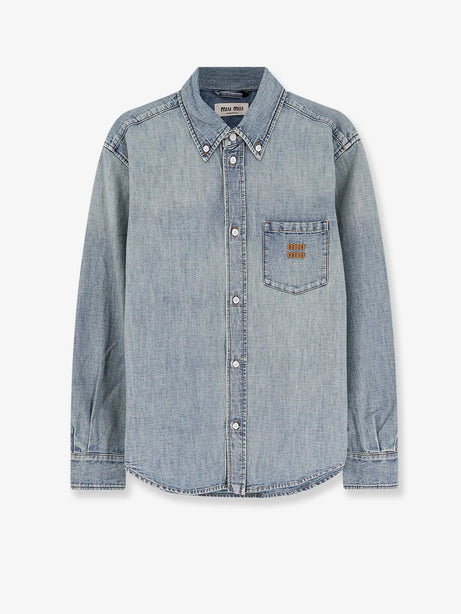 Miu Miu Denim shirt - Celeste
