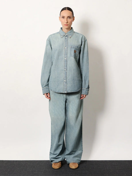 Miu Miu Denim shirt - Celeste