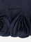 Self Portrait Denim mini dress with 3D flowers - Blue