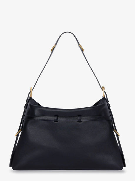Givenchy Voyou Medium leather shoulder bag - Black