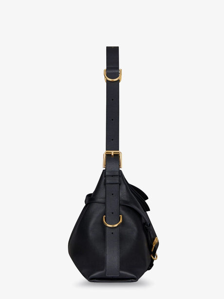 Givenchy Voyou Medium leather shoulder bag - Black
