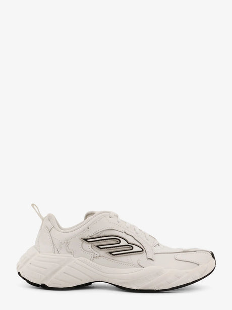 Balenciaga Monday low-top sneakers in leather - White / Black / Grey