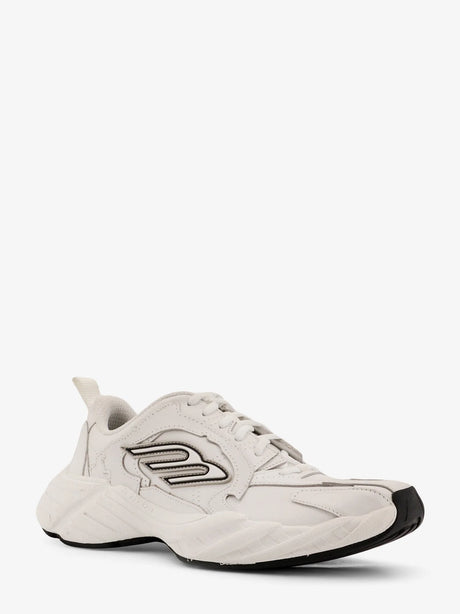 Balenciaga Monday low-top sneakers in leather - White / Black / Grey