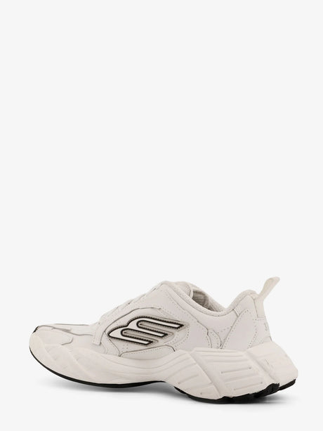 Balenciaga Monday low-top sneakers in leather - White / Black / Grey