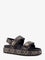 Tory Burch T Monogram Kira jacquard fabric sandals - Perfect Navy