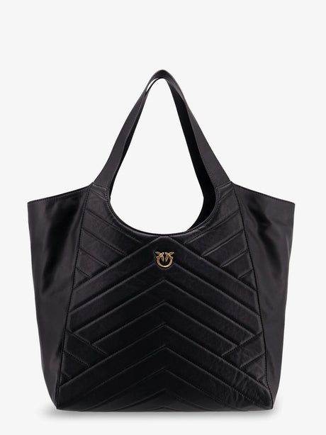 Pinko Quilted leather shoulder bag - Nero