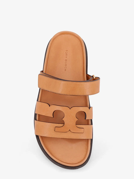 Tory Burch Sandali Ines in pelle - Camello