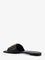 Tory Burch Eleanor leather flat sandals - Perfect Black