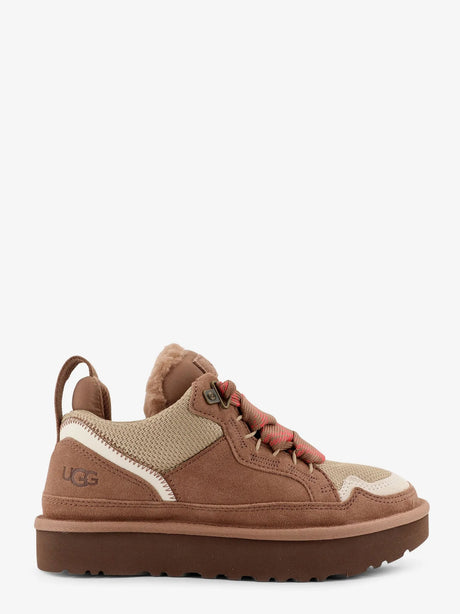 Ugg Suede and nylon Lowmel sneakers - Rocky Oak