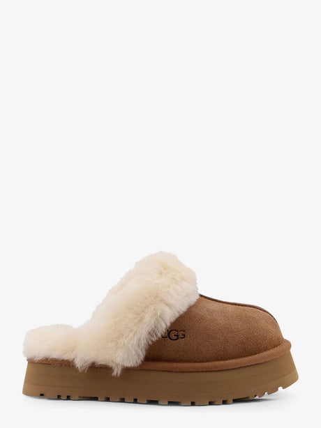 Ugg Disquette suede slip-on - Chestnut