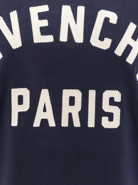 Givenchy Cotton T-shirt - Navywhite